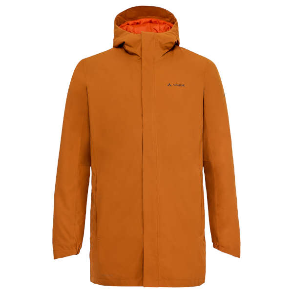 Me Cyclist padded Parka - silt brown