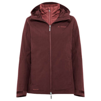 SE Wo Abelia 3in1 Jacket - dark cherry