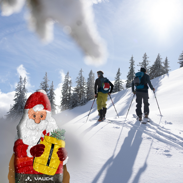 Skitouren mit Nikolaus