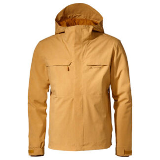 Me Yaras Warm Rain Jacket - burnt yellow