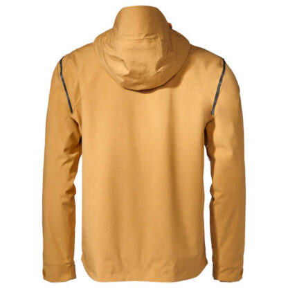 Me Yaras Warm Rain Jacket - burnt yellow - Rückansicht