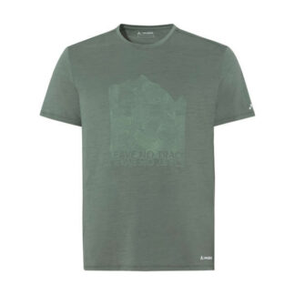 Me Tekoa Wool T-Shirt - agave