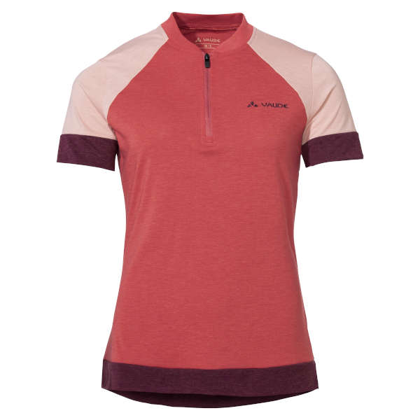 Wo Altissimo Q-Zip Shirt - brick