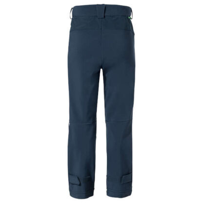 Kids Qimsa Softshell Pants - dark sea - Rückansicht