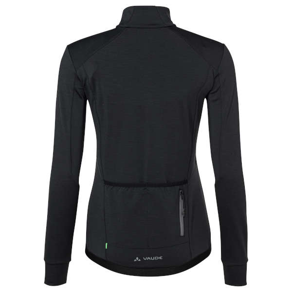 Wo Kuro Halfzip LS Tricot - black - Rückansicht
