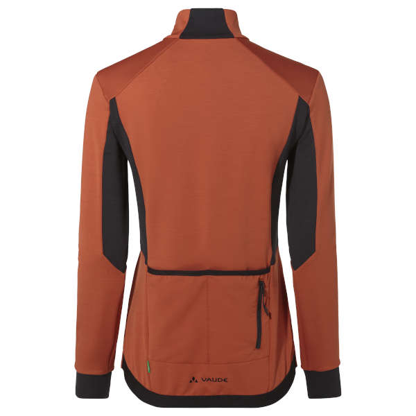 Wo Kuro Halfzip LS Tricot - buckeye - Rückansicht