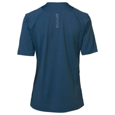 Wo Tremalzo Q-Zip Shirt - dark sea - Rückansicht