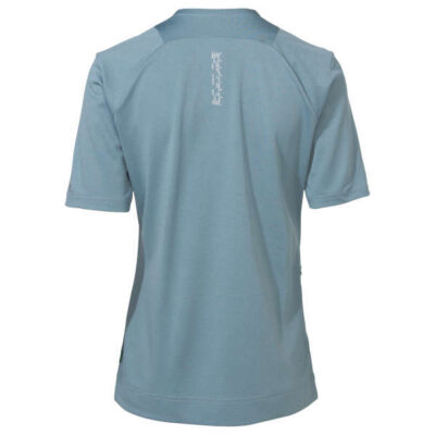 Wo Tremalzo Q-Zip Shirt - nordic blue - Rückansicht