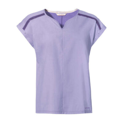 Wo Skomer V-Neck T-Shirt II - pastel lilac