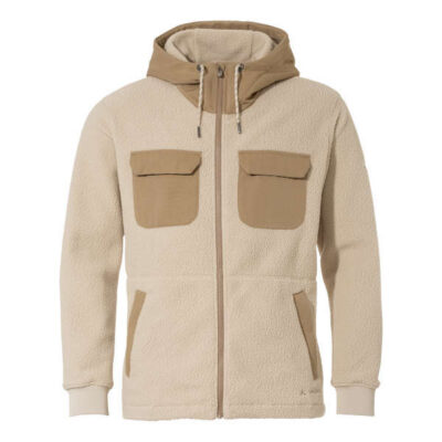 Me Manukau Fleece Jacket III - linen - Rückansicht