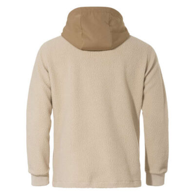 Me Manukau Fleece Jacket III - linen - Rückansicht