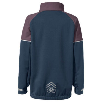 Kids Qimsa Softshell Jacket - blackberry - Rückansicht