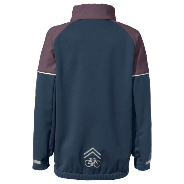 Kids Qimsa Softshell Jacket - blackberry - Rückansicht