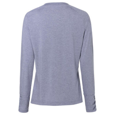 Wo Skomer LS T-Shirt III - dark iris - Rückansicht