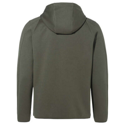 Me Idris Fleece Hoody - khaki - Rückansicht