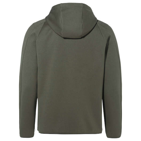 Me Idris Fleece Hoody - khaki - Rückansicht