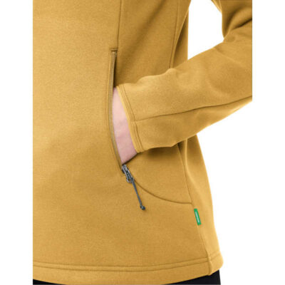 Wo Idris Fleece Hoody - savanna - Rückansicht