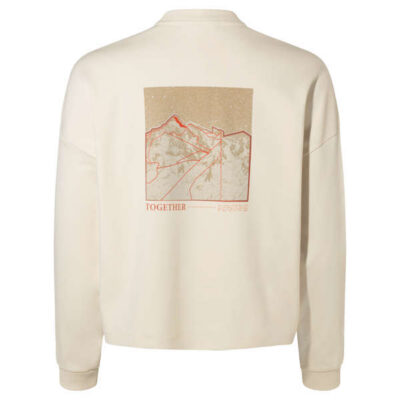 Wo Najun LS Shirt - ecru - Rückansicht