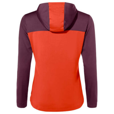 Wo Qimsa Hoody - cassis - Rückansicht