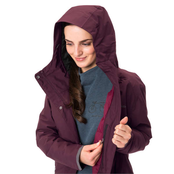 Wo Cyclist Warm Rain Jacket - Detailansicht