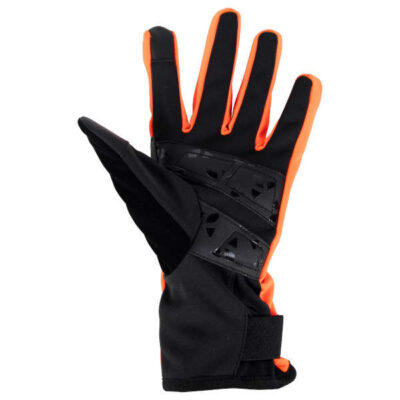 Posta Warm Gloves - neon orange - Rückansicht